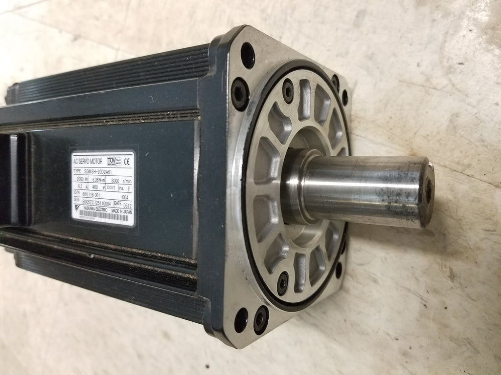 Patent utilsigtet Fredag Yaskawa AC Servo Motor, Type: SGMSH-20D2A61, 2000w, 400v, 6.36n.M, 300 –  Automated Manufacturing Systems